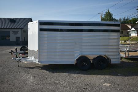 New 2027 Frontier Trailers Livestock Stock / Stock Combo Trailer
