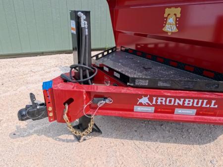 New 2027 Iron Bull 83 x 14 DWB ***America 250*** Dump Trailer with 14Ply Tires, Aluminum Ramps, 14K GVWR & America 250 Decals