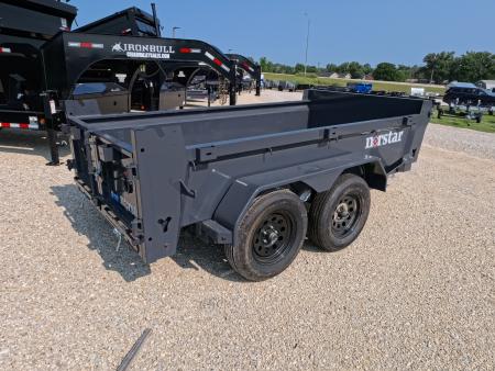 New 2027 Norstar 60 X 10 DCB Dump Trailer with 2) 3500 lb. Axles, 8 Ply Tires - Gray