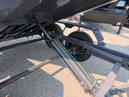 New 2027 Norstar 60 X 10 DCB Dump Trailer with 2) 3500 lb. Axles, 8 Ply Tires - Gray