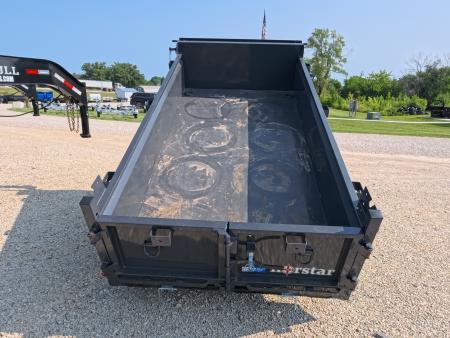 New 2027 Norstar 60 X 10 DCB Dump Trailer with 2) 3500 lb. Axles, 8 Ply Tires - Gray