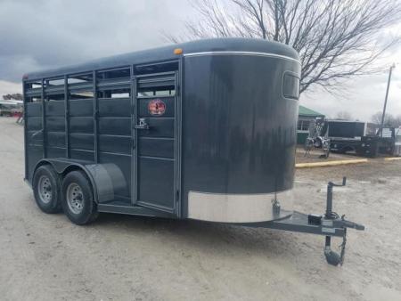 New 2026 Maxwell 16' BrushPopper Stock / Stock Combo Trailer