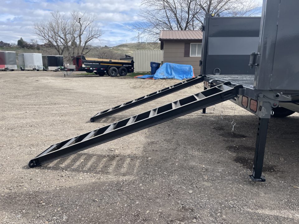 New 2026 Dura-Haul 7x14 14k 3' High Side Dump Trailer with Telescopic Lift