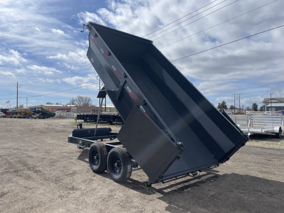 New 2026 Dura-Haul 7x14 14k 3' High Side Dump Trailer with Telescopic Lift