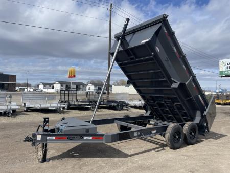 New 2026 Dura-Haul 7x14 14k 3' High Side Dump Trailer with Telescopic Lift