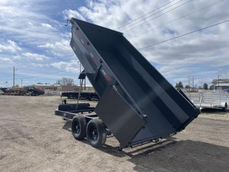 New 2026 Dura-Haul 7x14 14k 3' High Side Dump Trailer with Telescopic Lift