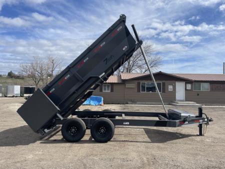 New 2026 Dura-Haul 7x14 14k 3' High Side Dump Trailer with Telescopic Lift