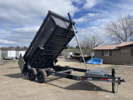 New 2026 Dura-Haul 7x14 14k 3' High Side Dump Trailer with Telescopic Lift