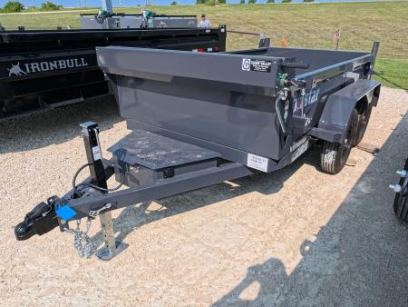 New 2027 Norstar 60 X 10 DCB Dump Trailer with 2) 3500 lb. Axles, 8 Ply Tires - Gray