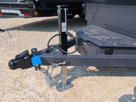 New 2027 Norstar 60 X 10 DCB Dump Trailer with 2) 3500 lb. Axles, 8 Ply Tires - Gray