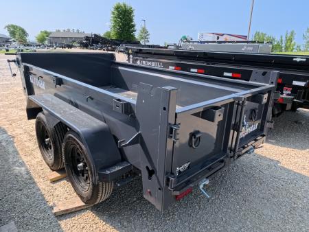 New 2027 Norstar 60 X 10 DCB Dump Trailer with 2) 3500 lb. Axles, 8 Ply Tires - Gray