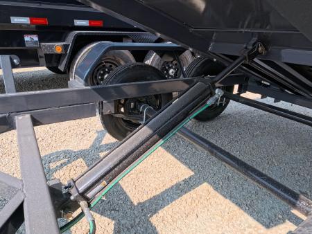 New 2027 Norstar 60 X 10 DCB Dump Trailer with 2) 3500 lb. Axles, 8 Ply Tires - Gray
