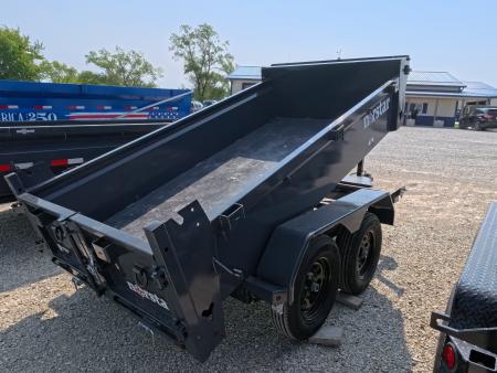 New 2027 Norstar 60 X 10 DCB Dump Trailer with 2) 3500 lb. Axles, 8 Ply Tires - Gray