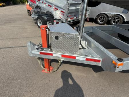 New 2026 N & N Trailers 7x14 Galvanized Dump Trailer