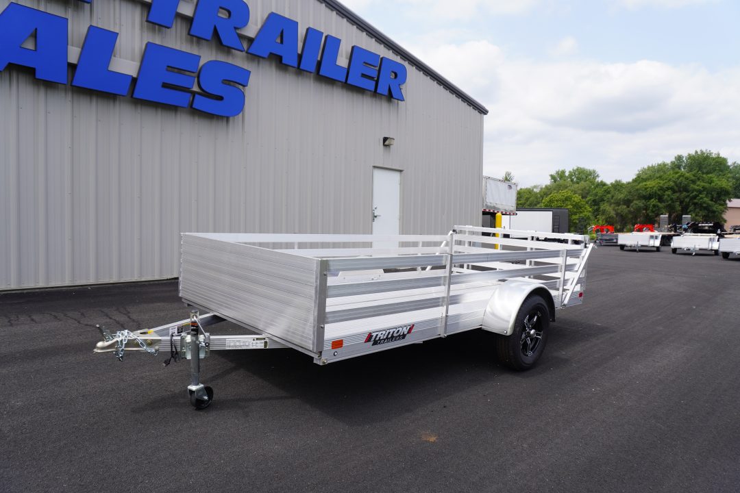 New 2027 Triton Trailers 6x12ft Aluminum Utility Trailer