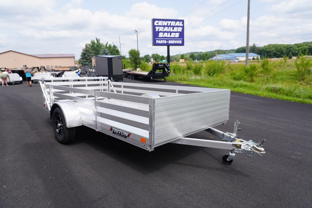 New 2027 Triton Trailers 6x12ft Aluminum Utility Trailer