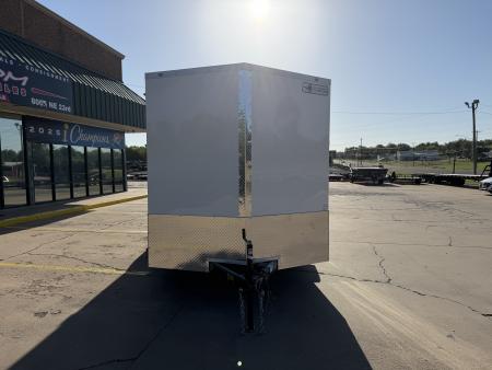 New #056804 2027 FOREST RIVER TA2 7 X 14 TANDEM AXLE 7K ENCLOSED W/ REAR DOUBLE DOORS