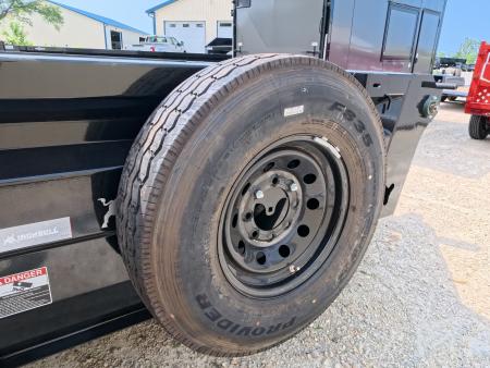 New 2026 Iron Bull 83 x 14 DWB Dump Trailer, 14,999 GVWR, 14Ply Tires, Solar Panel Charger, Hydraulic Jack