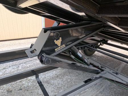 New 2026 Iron Bull 83 x 14 DWB Dump Trailer, 14,999 GVWR, 14Ply Tires, Solar Panel Charger, Hydraulic Jack