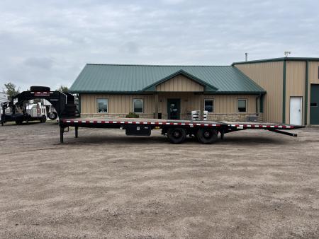 Used 2023 Midsota FBHB Flatbed Trailer 102x32