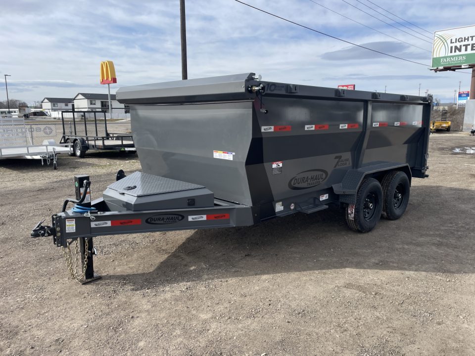 New 2026 Dura-Haul 7X14 16K High Side Dump Trailer
