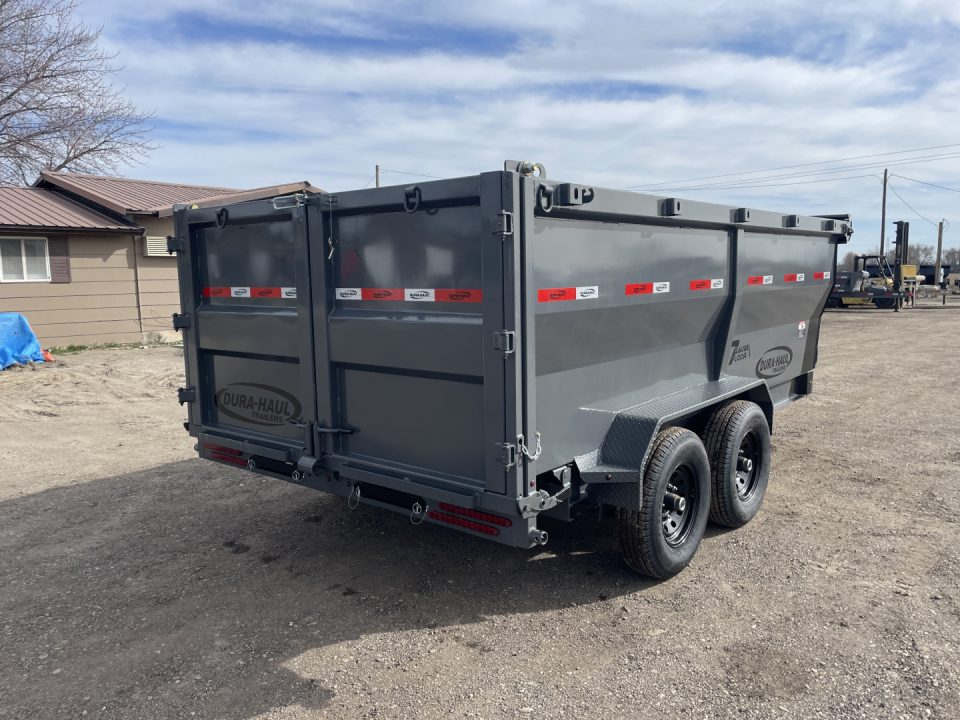 New 2026 Dura-Haul 7X14 16K High Side Dump Trailer