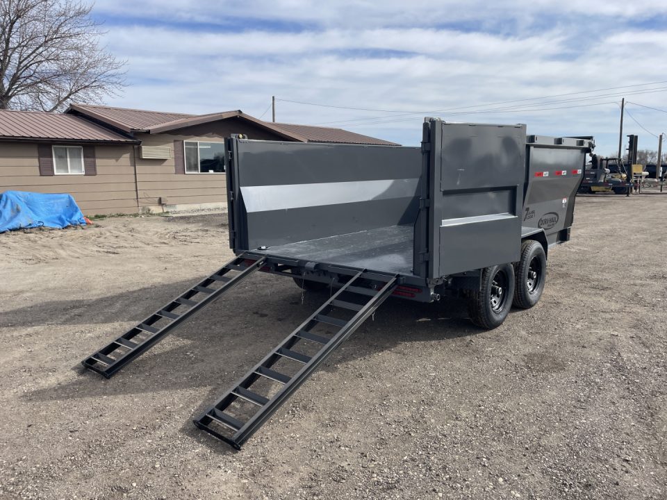 New 2026 Dura-Haul 7X14 16K High Side Dump Trailer