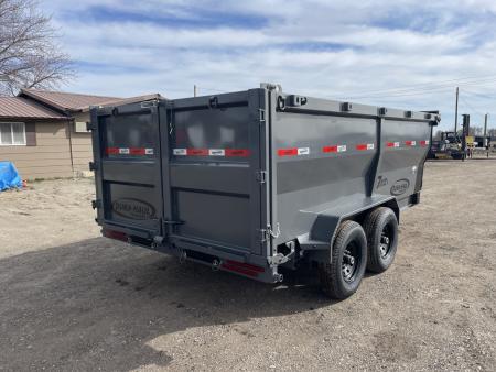 New 2026 Dura-Haul 7X14 16K High Side Dump Trailer