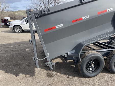 New 2026 Dura-Haul 7X14 16K High Side Dump Trailer