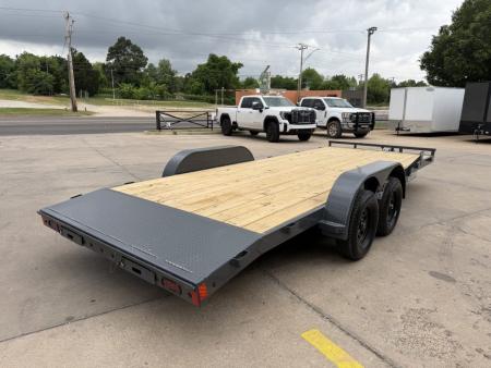 New #157780 2027 LAMAR CE 20 X 83 TANDEM AXLE 7K WOOD FLOOR CAR HAULER
