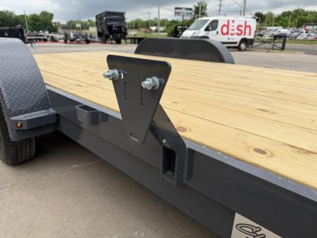 New #157780 2027 LAMAR CE 20 X 83 TANDEM AXLE 7K WOOD FLOOR CAR HAULER