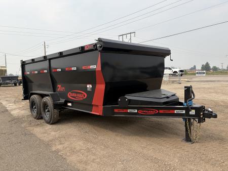 New 2026 Dura-Haul 7X14 16K High Side Dump Trailer