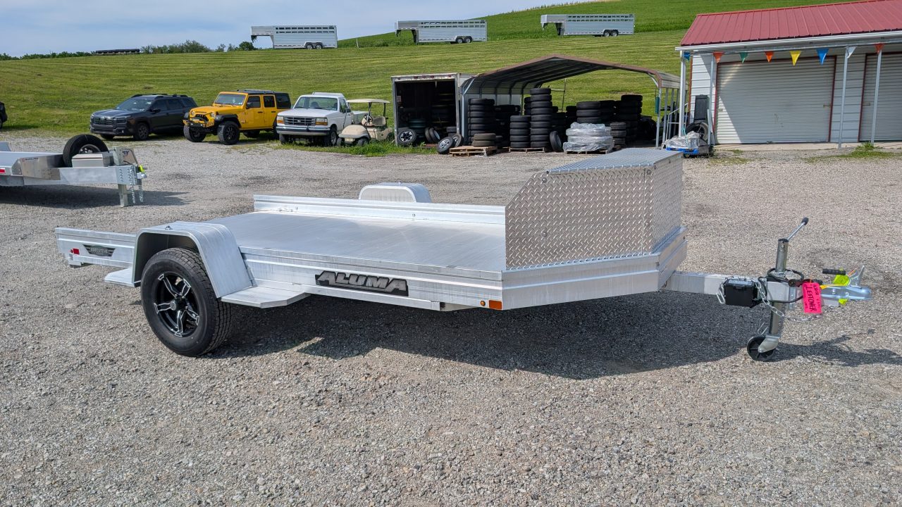 New 2026 Aluma 12' UTV Trailer w/ Pull Out Ramp (FACTORY LEFTOVER PRICING!!!)