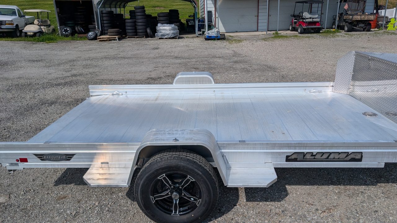 New 2026 Aluma 12' UTV Trailer w/ Pull Out Ramp (FACTORY LEFTOVER PRICING!!!)