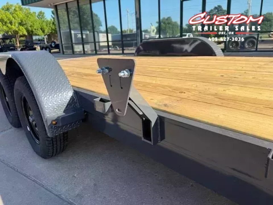 New #157781 2027 LAMAR CE 22 X 83 TANDEM AXLE 7K WOOD FLOOR CAR HAULER