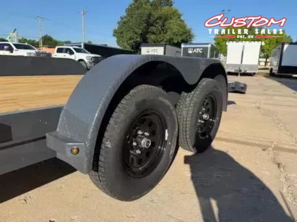 New #157781 2027 LAMAR CE 22 X 83 TANDEM AXLE 7K WOOD FLOOR CAR HAULER