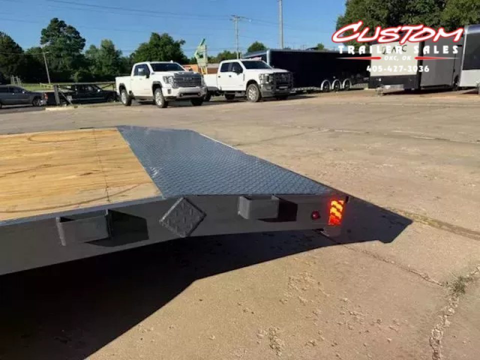 New #157781 2027 LAMAR CE 22 X 83 TANDEM AXLE 7K WOOD FLOOR CAR HAULER