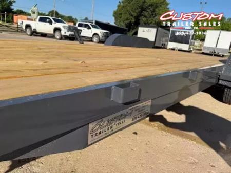 New #157781 2027 LAMAR CE 22 X 83 TANDEM AXLE 7K WOOD FLOOR CAR HAULER