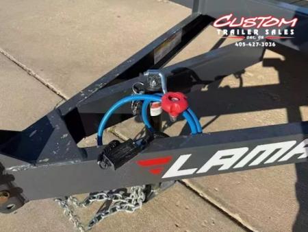 New #157781 2027 LAMAR CE 22 X 83 TANDEM AXLE 7K WOOD FLOOR CAR HAULER