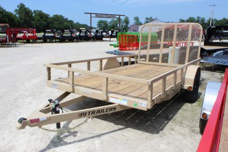 New 2027 PJ Trailers 77  x 12' U7 Utility Trailer