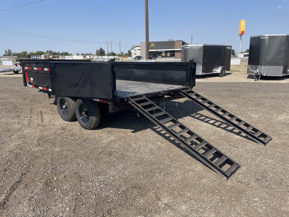 New 2026 Dura-Haul 8X14 14K Deck Over Dump Trailer