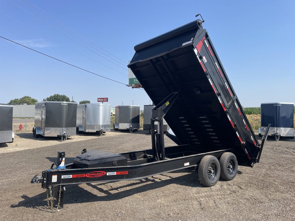 New 2026 Dura-Haul 8X14 14K Deck Over Dump Trailer