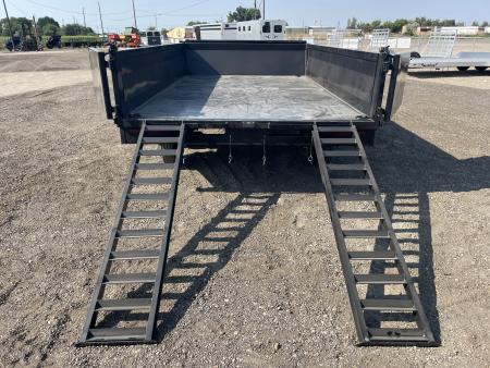 New 2026 Dura-Haul 8X14 14K Deck Over Dump Trailer