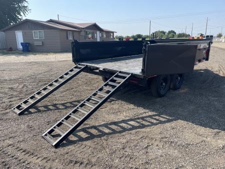 New 2026 Dura-Haul 8X14 14K Deck Over Dump Trailer