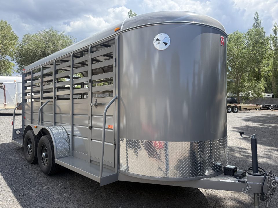 Used 2026 W-W Trailer 6X16 All around Stock / Stock Combo Trailer