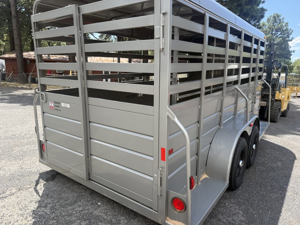Used 2026 W-W Trailer 6X16 All around Stock / Stock Combo Trailer