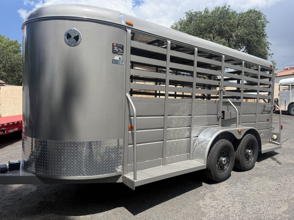 Used 2026 W-W Trailer 6X16 All around Stock / Stock Combo Trailer