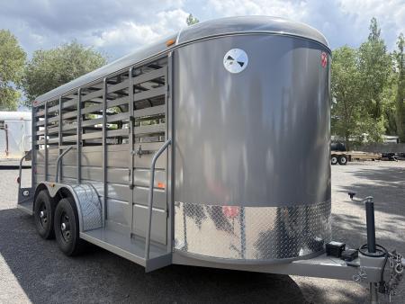 Used 2026 W-W Trailer 6X16 All around Stock / Stock Combo Trailer