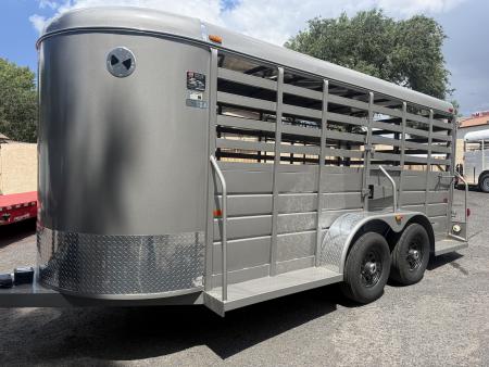 Used 2026 W-W Trailer 6X16 All around Stock / Stock Combo Trailer