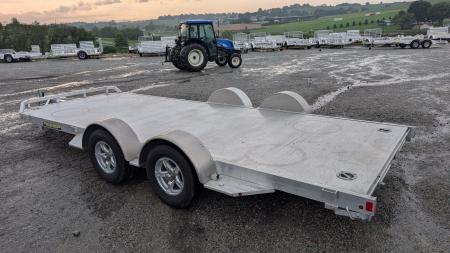 New 2024 Aluma 6'10  x 18' Utility Trailer w/ Dove Tail & Underbody Ramps (FACTORY LEFTOVER PRICING!!!)